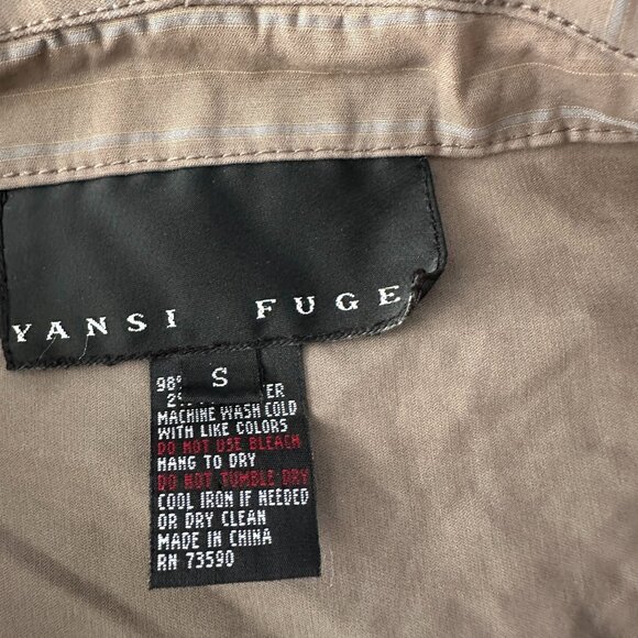 Yansi Fugel Full Zip Jacket Cotton Women's size SMALL - Picture 5 of 9